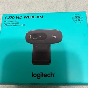 Logitech webcam! Brand new in the box for any PC or Mac
